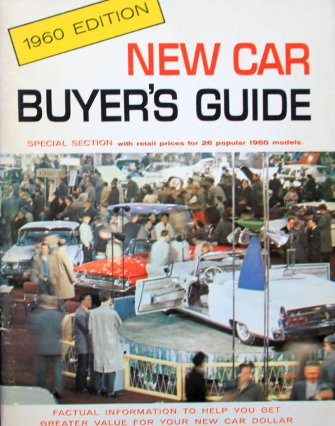 "New Car Buyer's Guide" Ford Mercury Yearbook 1960 (4845)